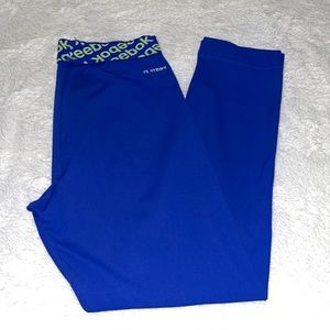 Reebok blue leggings